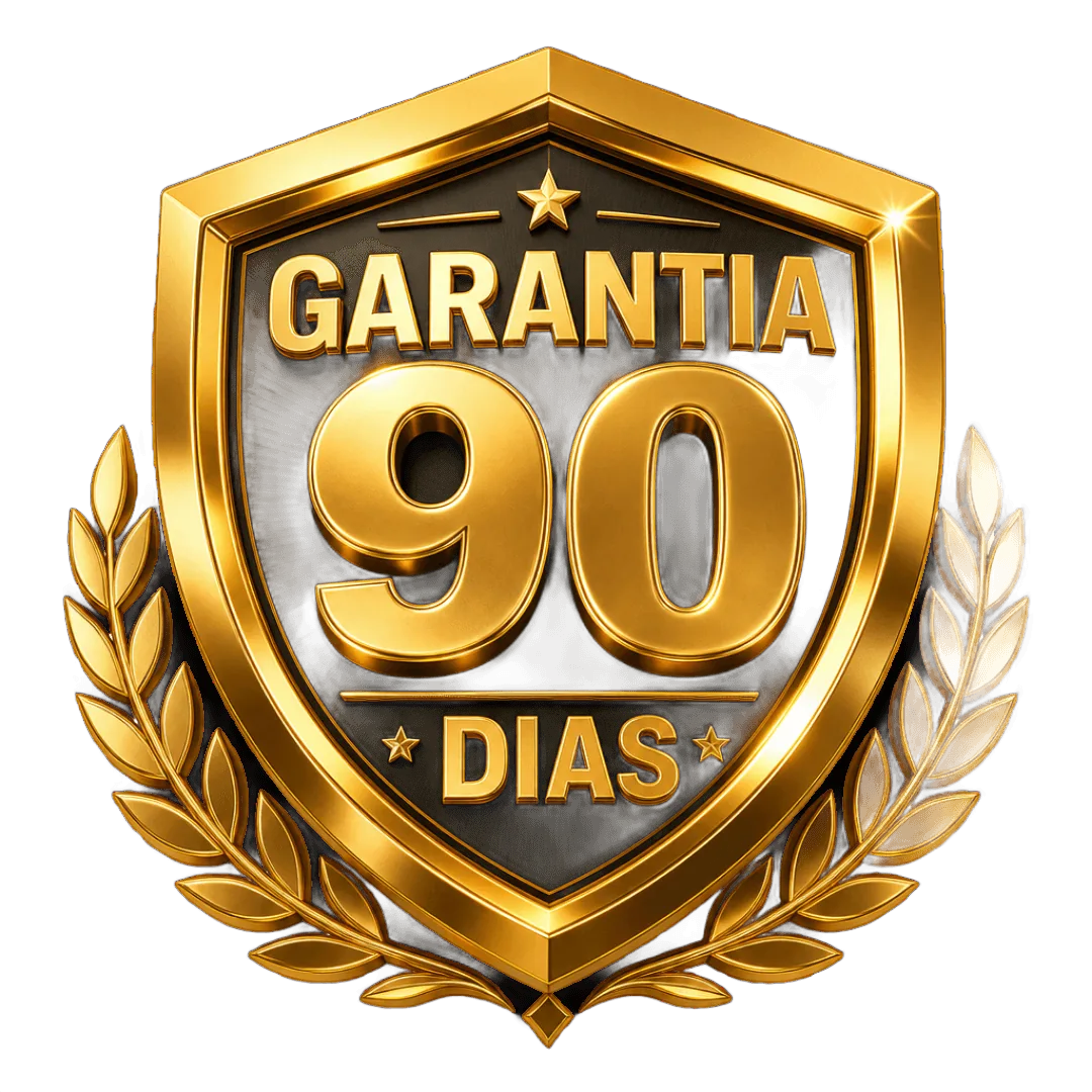 Selo de garantia de 90 dias